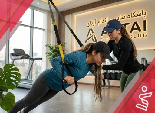 TRX 12 جلسه ای  بانوان(خانم سلیمی)-باشگاه تناسب اندام آرتای