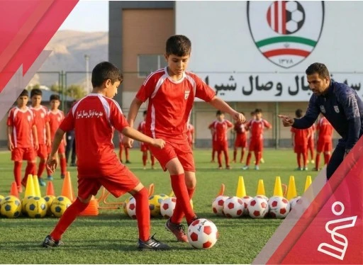 آموزشی فوتبال رده سنی 95 ب | پاییز-باشگاه و مدرسه فوتبال وصال شیراز