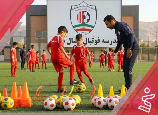 آموزشی فوتبال رده سنی 94 ب | پاییز-باشگاه و مدرسه فوتبال وصال شیراز