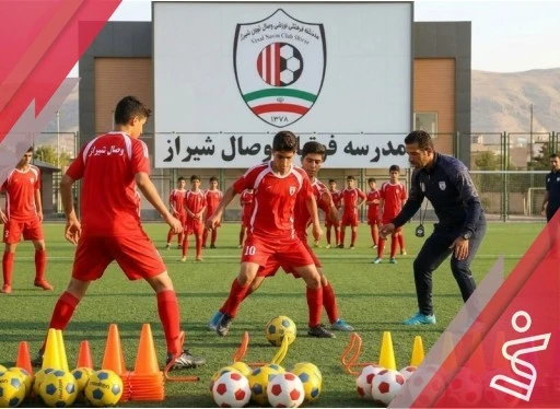 آموزشی فوتبال رده سنی 91 الف | پاییز-باشگاه و مدرسه فوتبال وصال شیراز