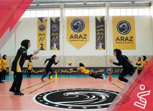 خانم دژدار دوشنبه ۲۱ پنجشنبه ۲۰-آکادامی والیبال آراز