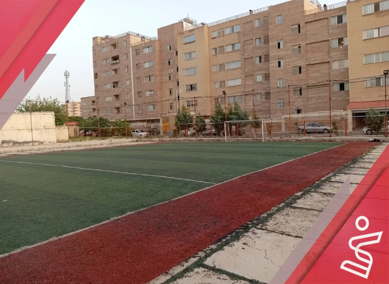 زمین بزرگ 7*7 زمین چمن پرهام